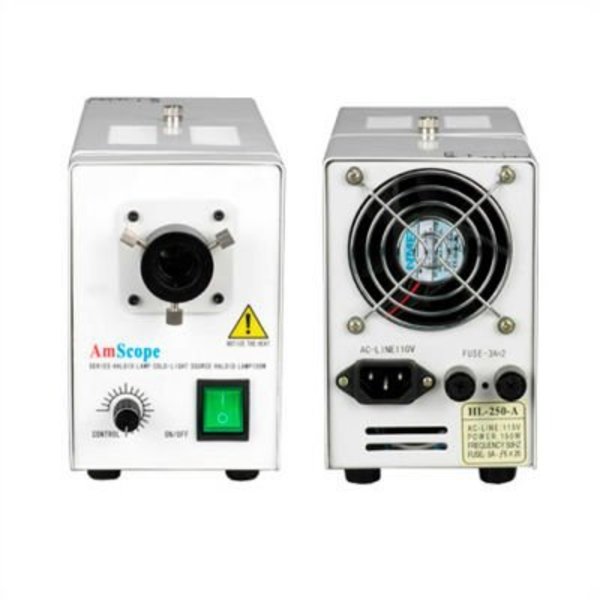 United Scope Llc. AmScope HL250-A 150W Fiber Optical Microscope Illuminator Light Box HL250-A